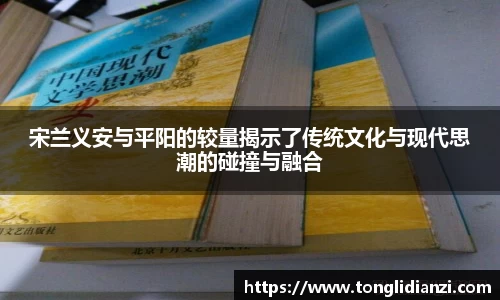 宋兰义安与平阳的较量揭示了传统文化与现代思潮的碰撞与融合